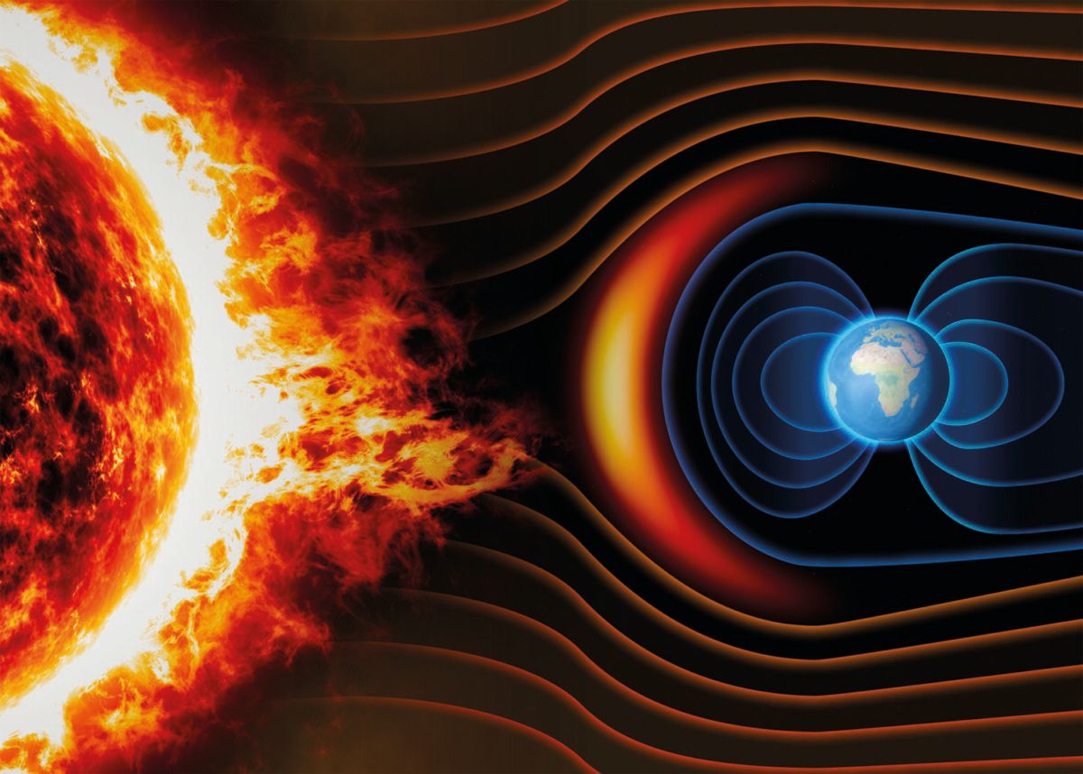 Earth magnetic field